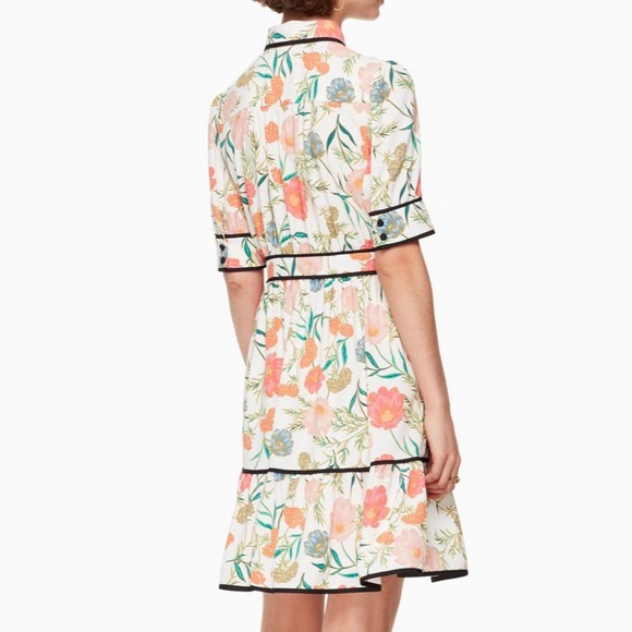 Kate spade ♠️ floral shirt dress 8 NWOT - Picture 3 of 8